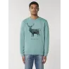 Sweat homme ''Gaz à effet de cerf''