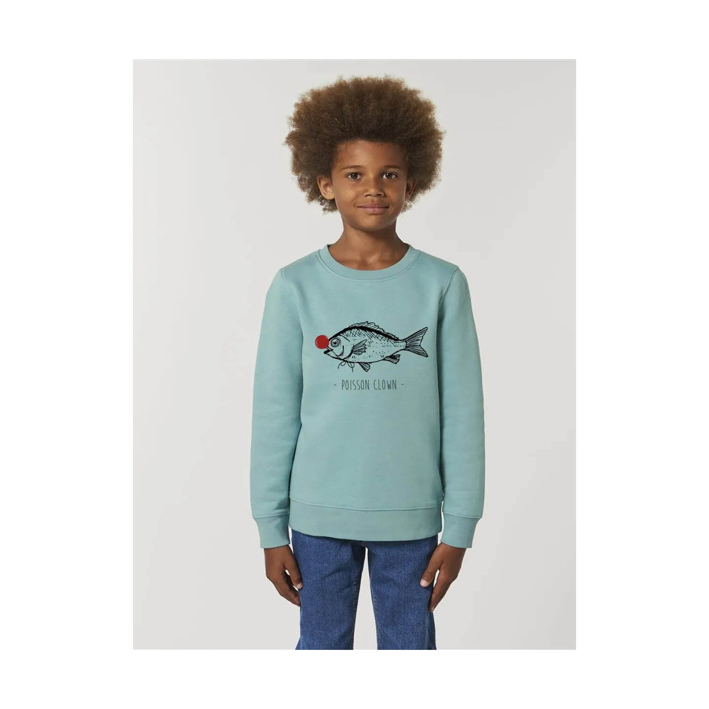 Sweat enfant "poisson Clown"