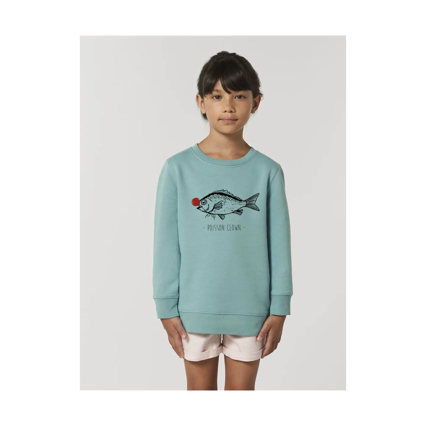 Sweat enfant "poisson Clown"