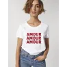 T-shirt femme "Amour Amour Amour"
