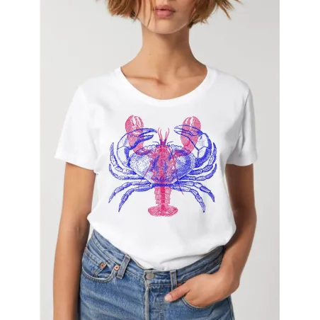 T-shirt femme "Homard/Crabe" par Ruliano des Bois