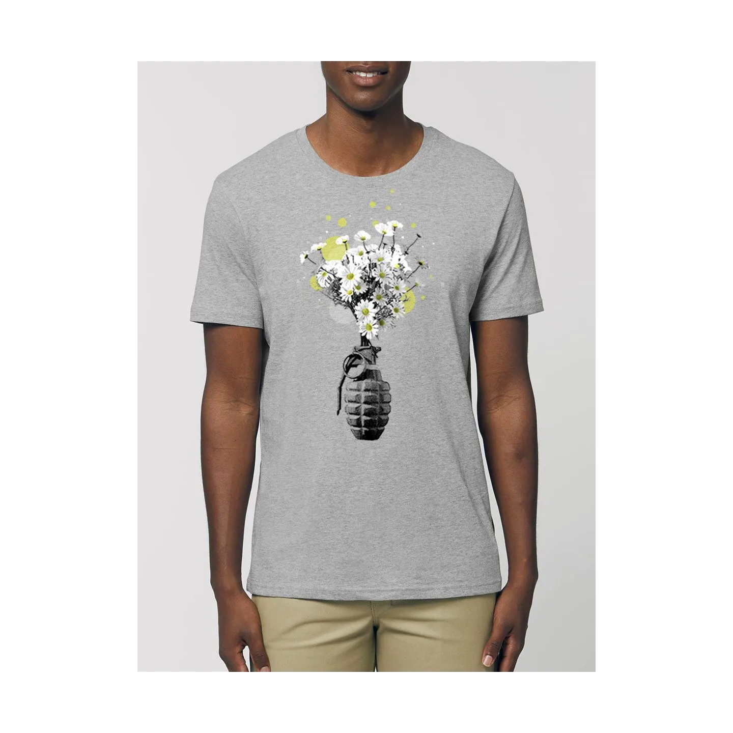 T-shirt homme "Flower Bomb"