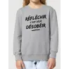 Sweat enfant Réfléchir c'est déjà désobéir 