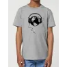 Tee shirt enfant "Ecoute la Terre"
