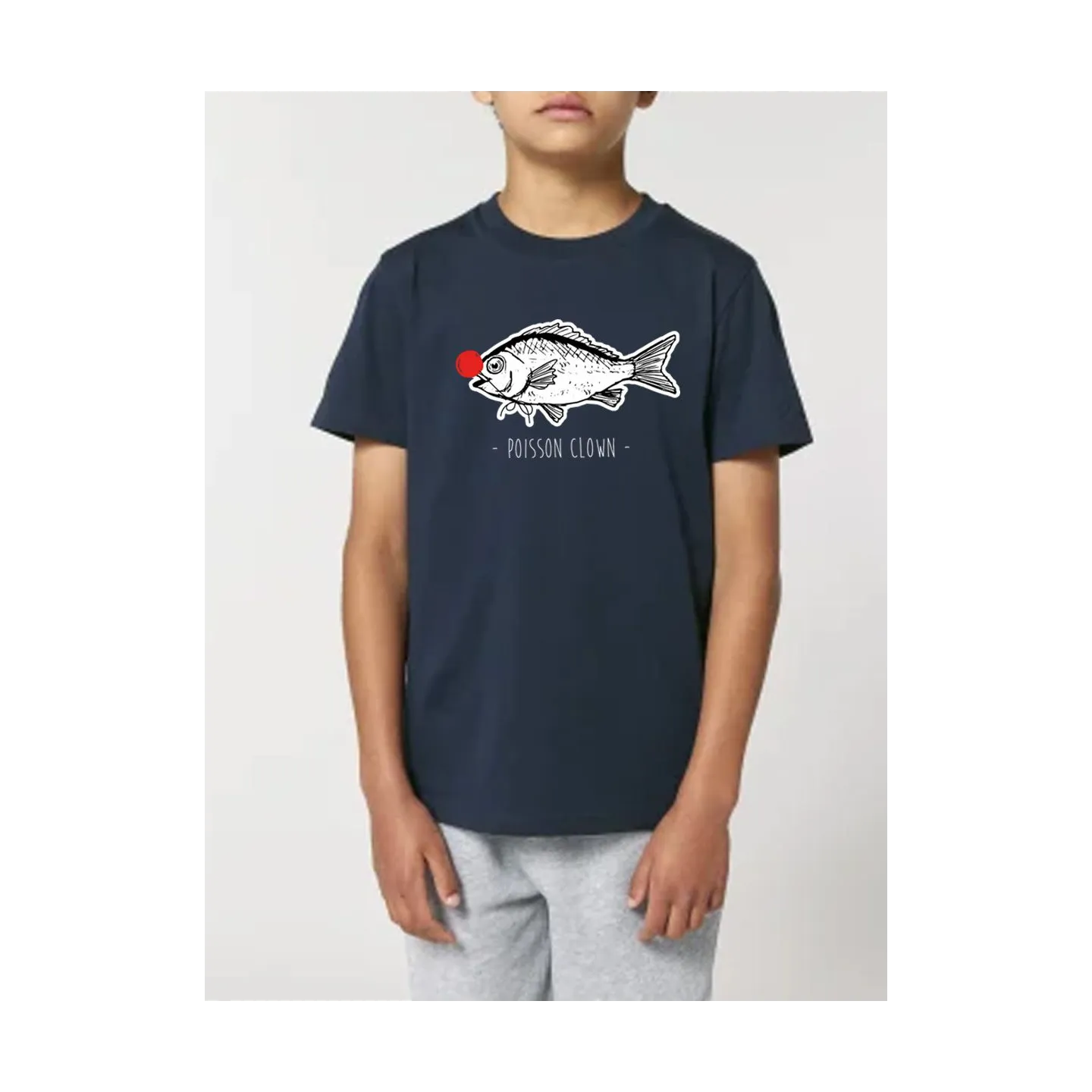 Tee shirt enfant Poisson Clown