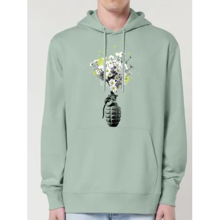 Sweat Homme "Flower Bomb"