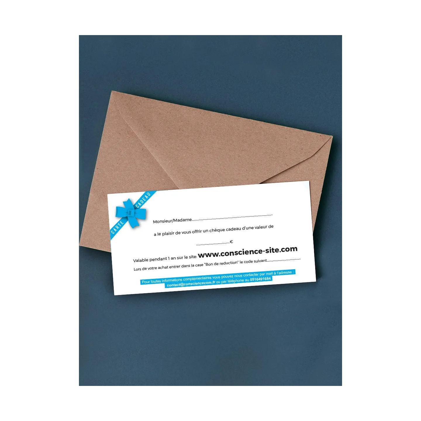 Carte cadeau Conscience