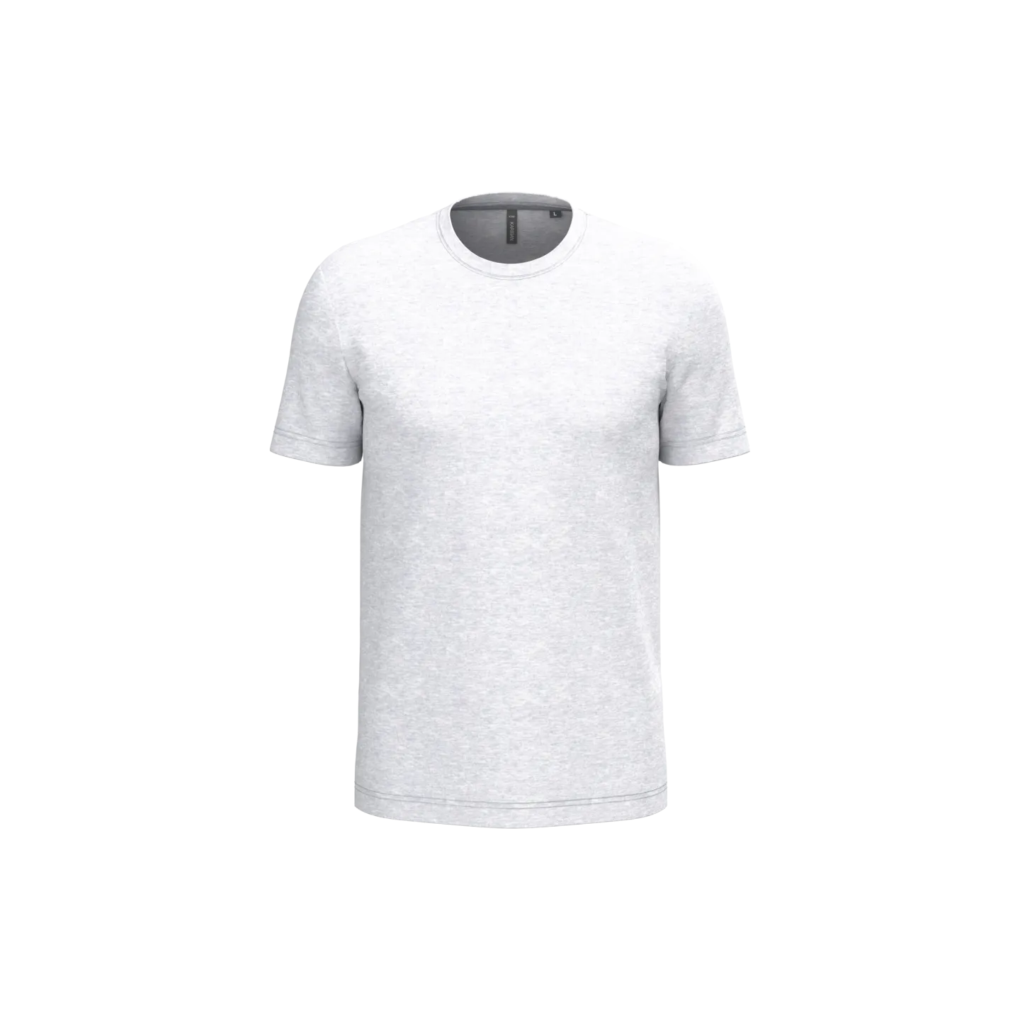T-shirt col rond manches courtes homme - Ash Heather - FACE