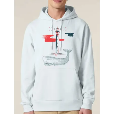 SWEAT HOMME "BALEINE" BY JORDAN GENTES 