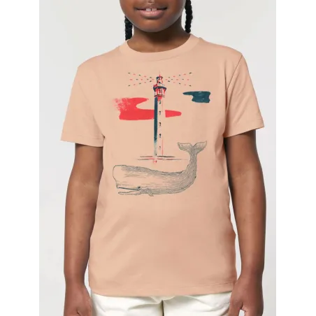T-SHIRT ENFANTS "BALEINE" BY JORDAN GENTS