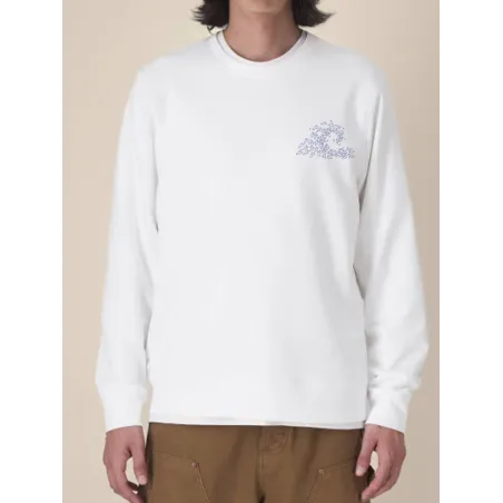 SWEAT UNISEXE COL ROND "VAGUE D'AMOUR" BY ATELIER SALÉ