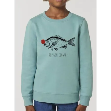 Sweat enfant "poisson Clown"