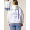 SWEAT FEMME ZIPÉ "VAGUE D'AMOUR" BY ATELIER SALÉ