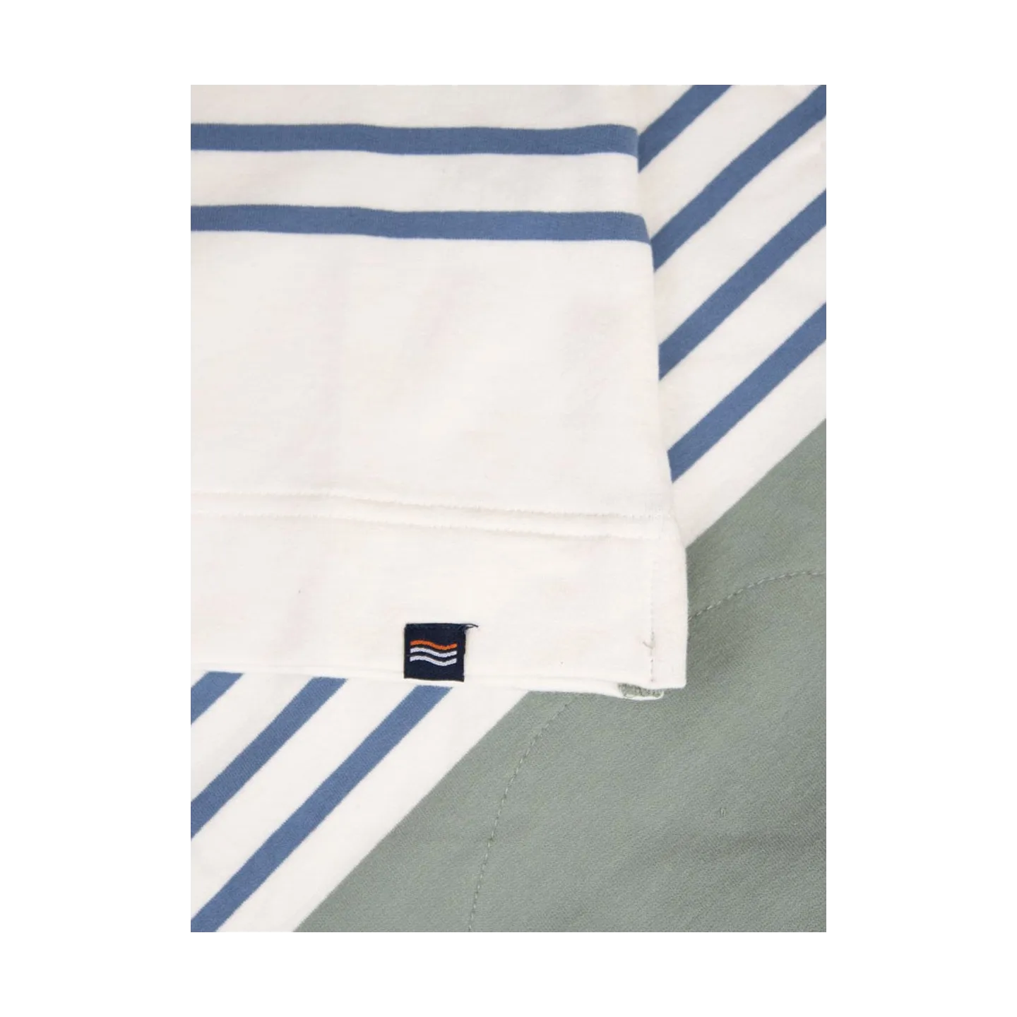 Sweat Génois en molleton – Style marin décontracté