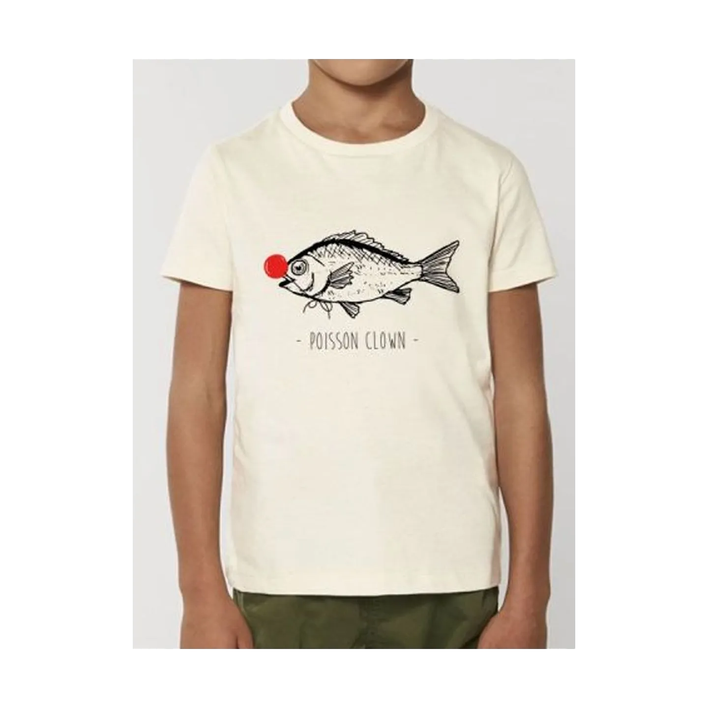 Tee shirt enfant Poisson Clown
