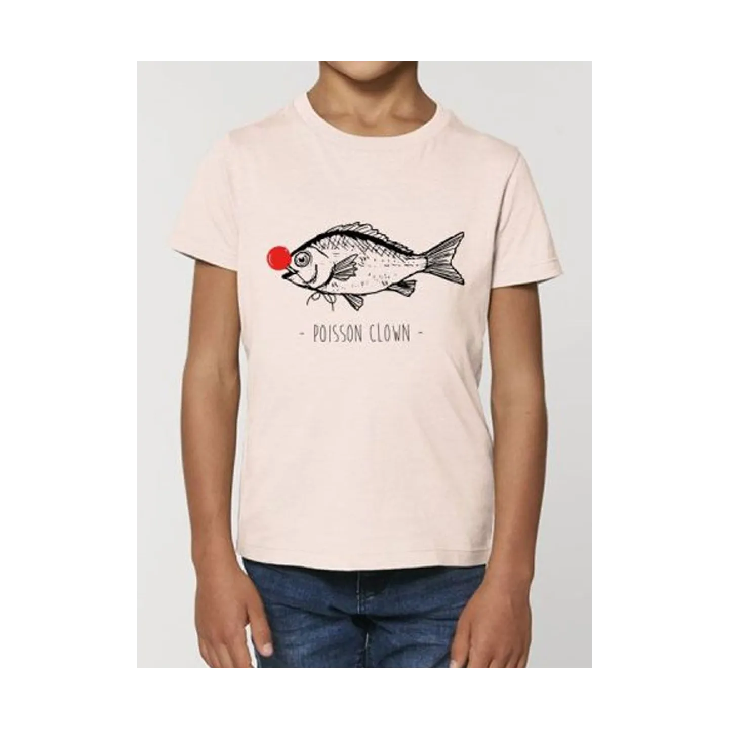 Tee shirt enfant Poisson Clown