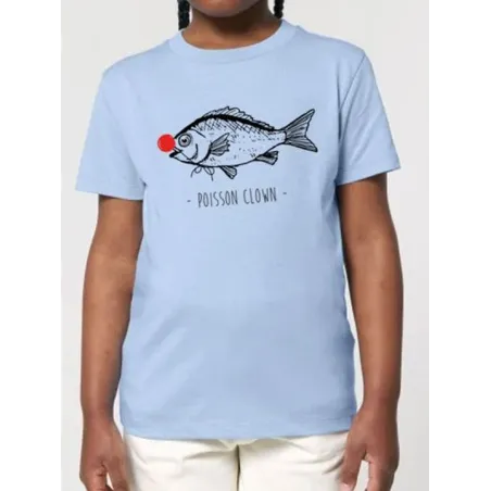Tee shirt enfant Poisson Clown