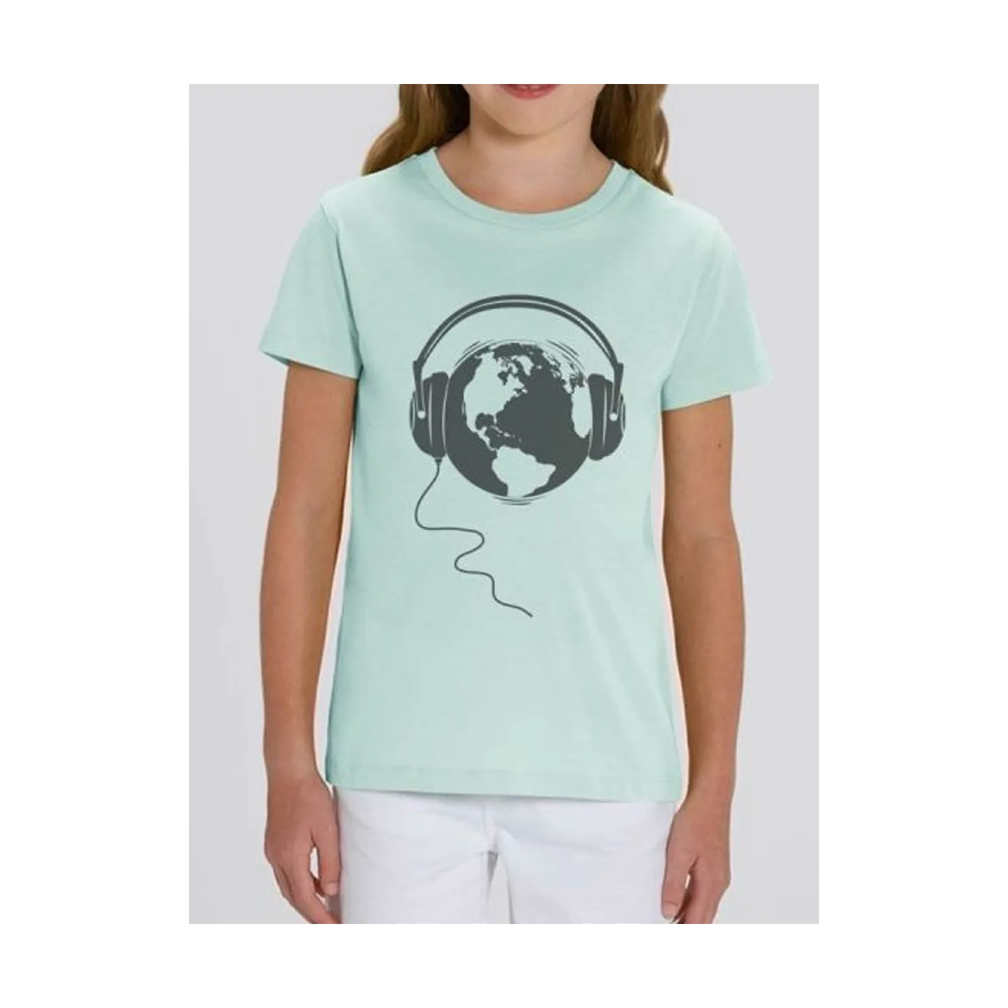Tee shirt enfant "Ecoute la Terre"