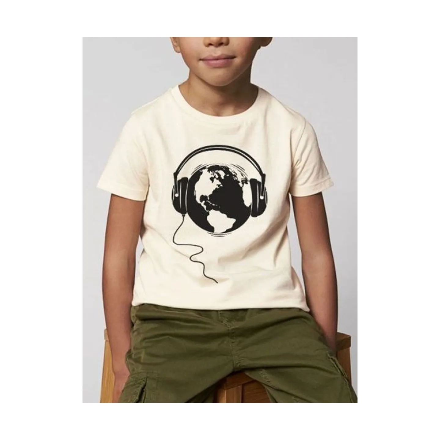 Tee shirt enfant "Ecoute la Terre"