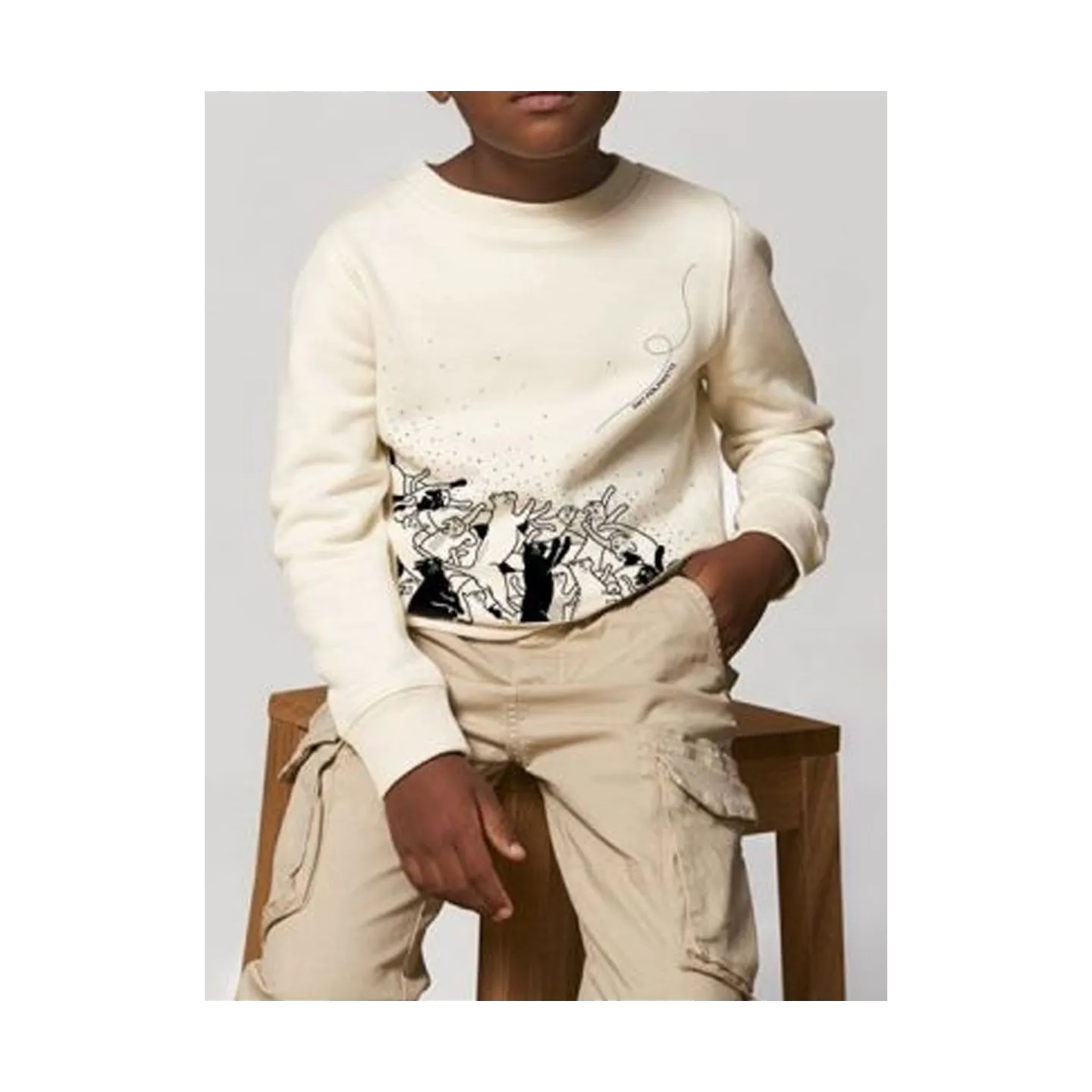 SWEAT ENFANT "CHAPERLIPOPETTE"