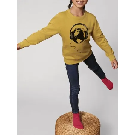 Sweat enfant "Ecoute la Terre"