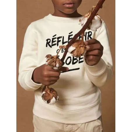 Sweat enfant Réfléchir c'est déjà désobéir 