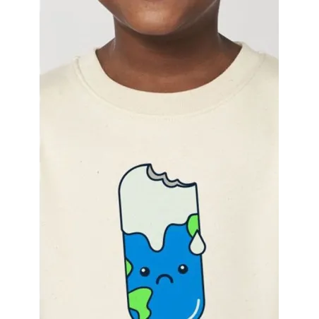 Sweat enfant Non à la fonte des glaces