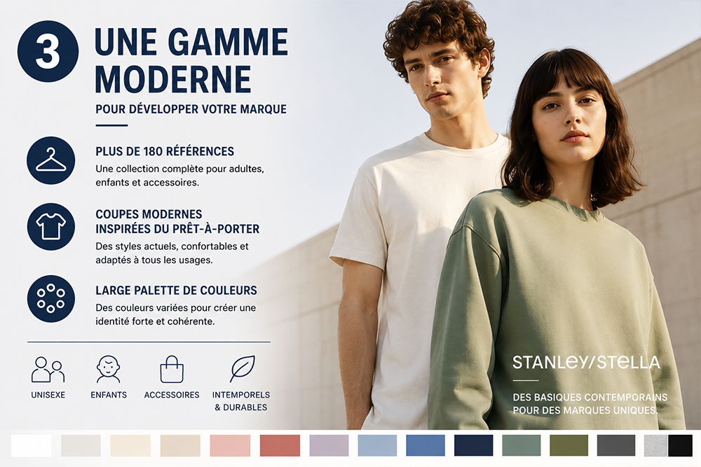 Une gamme moderne Stanley/Stella